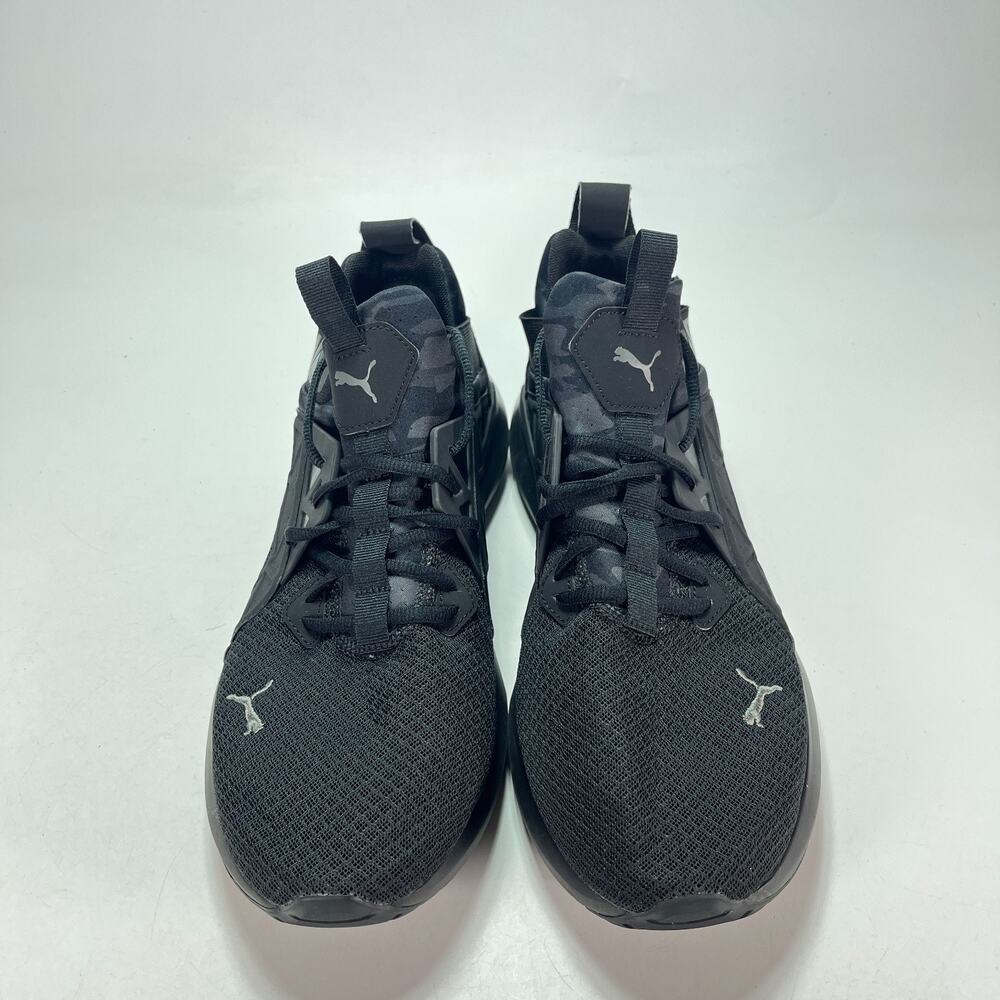 PUMA Softride Enzo NXT Triple Black Athletic Running Shoes 376377-01 Mens Sz 12 - Picture 2 of 8